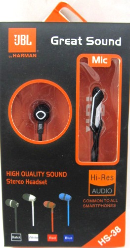 Наушники JBL HS-38+микрофон